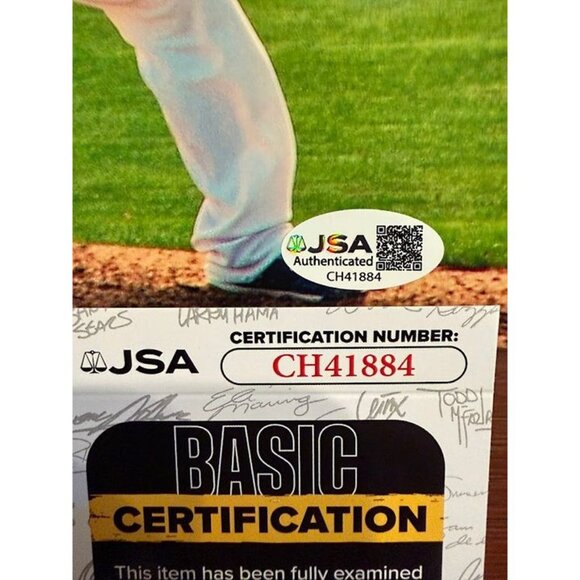 Eric Gagne signed "84 in Row" autographed Los Angeles Dodgers 8x10 Photo JSA - Picture 4 of 4